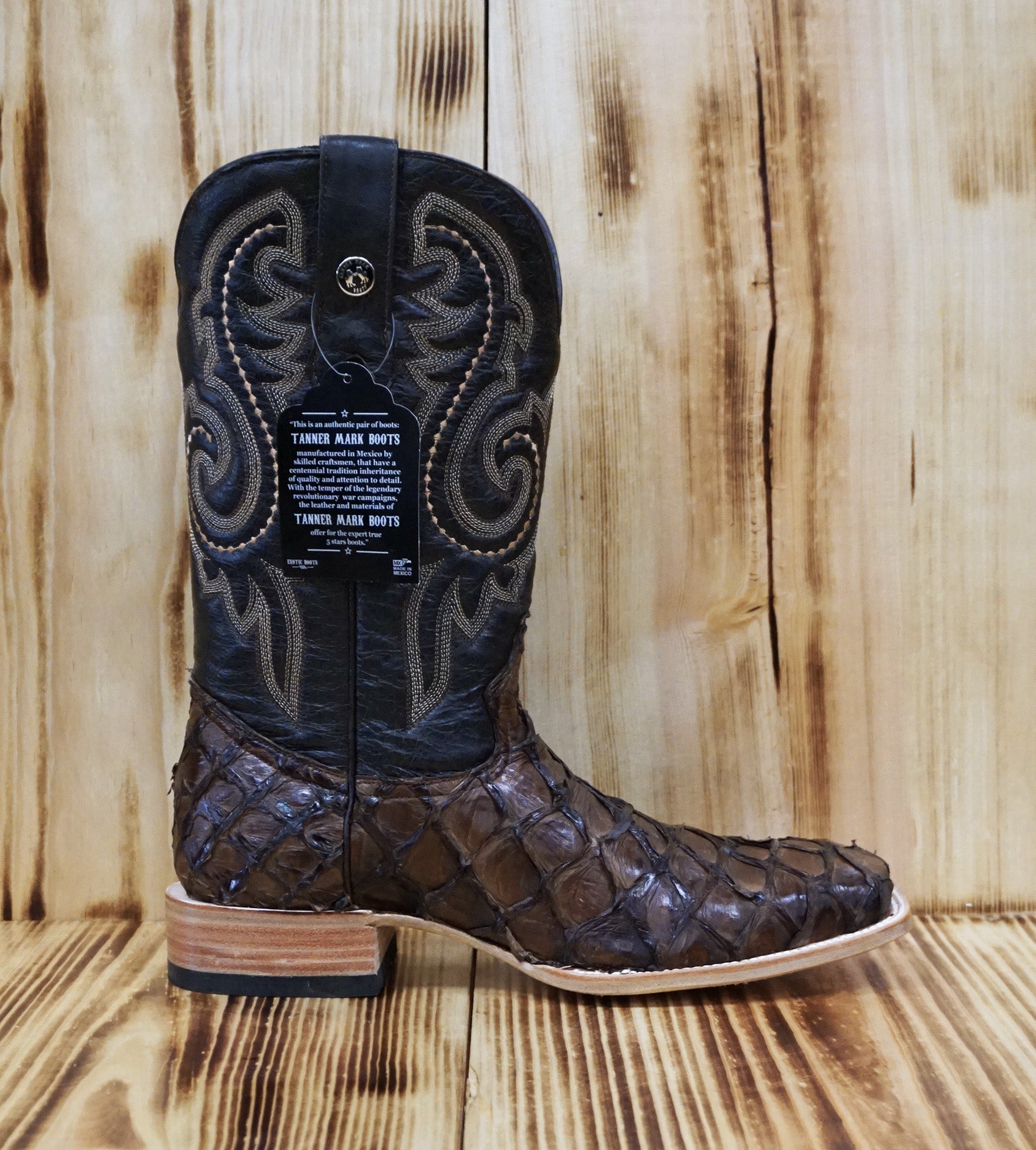 Tanner Mark Fish Boot TMX201307 - Brown