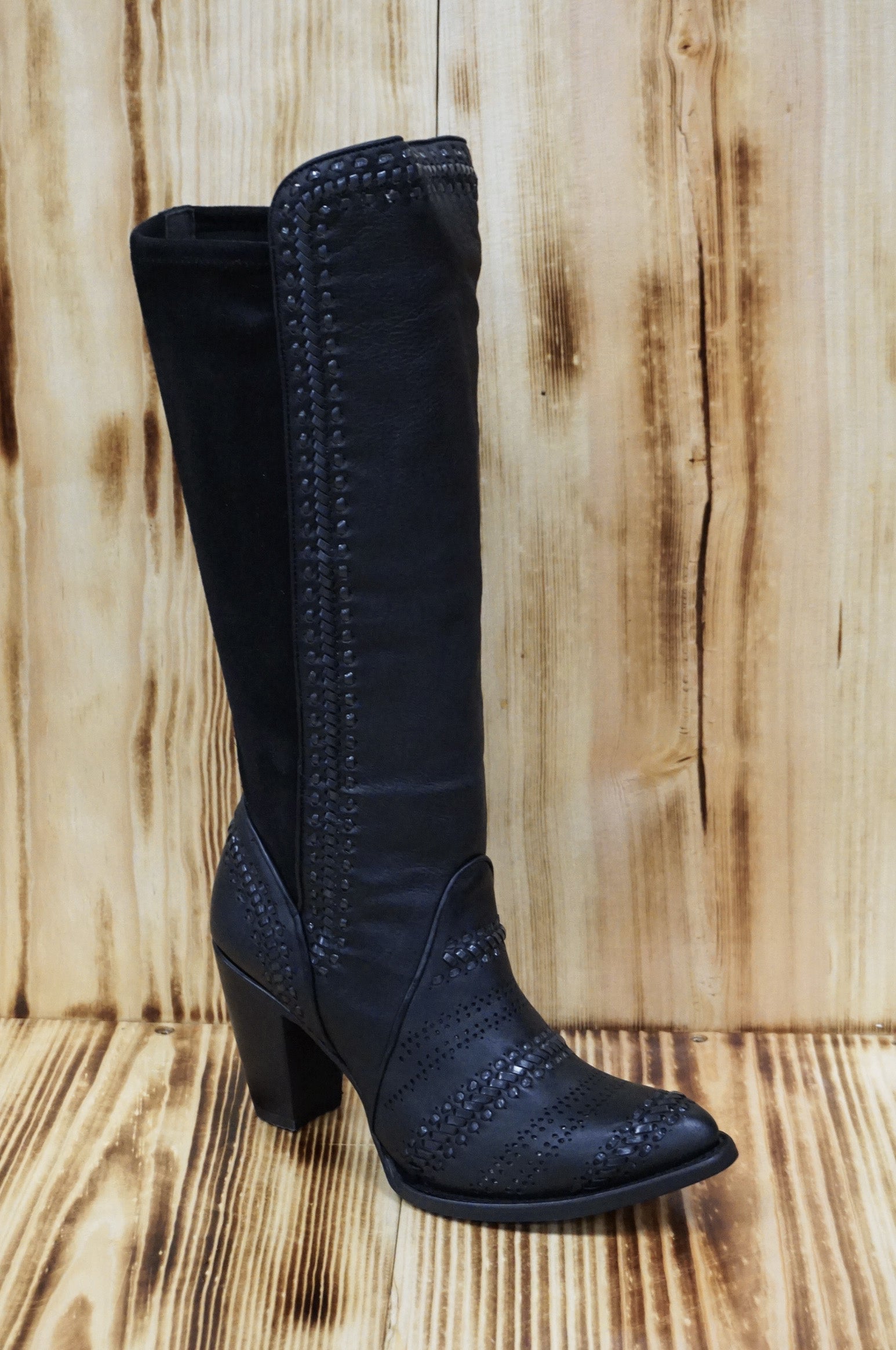 Cuadra Women's Round Toe Boot 3F69RS - Azteca Negro