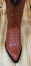 Load image into Gallery viewer, Los Altos Boots 990103 J-Toe Caiman Tail - Cognac
