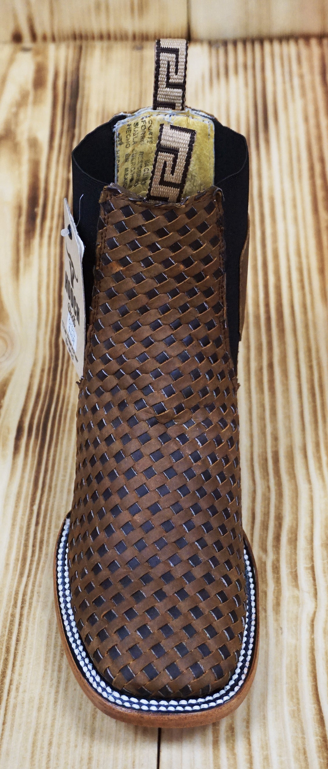 Hooch Men's Short Boot 3133 - Tang/Choco