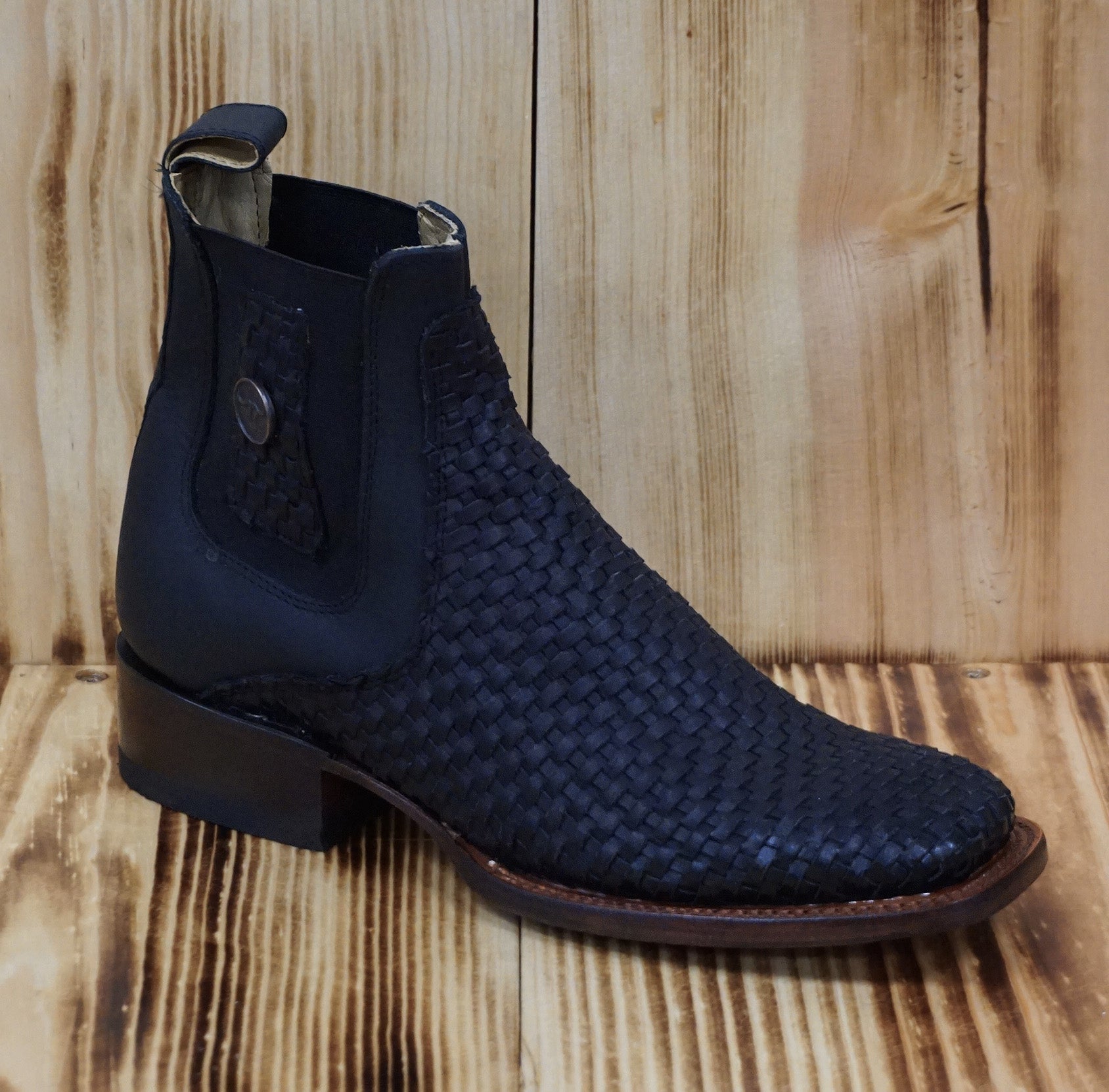 Hooch Men's Short Boot 800 - Black