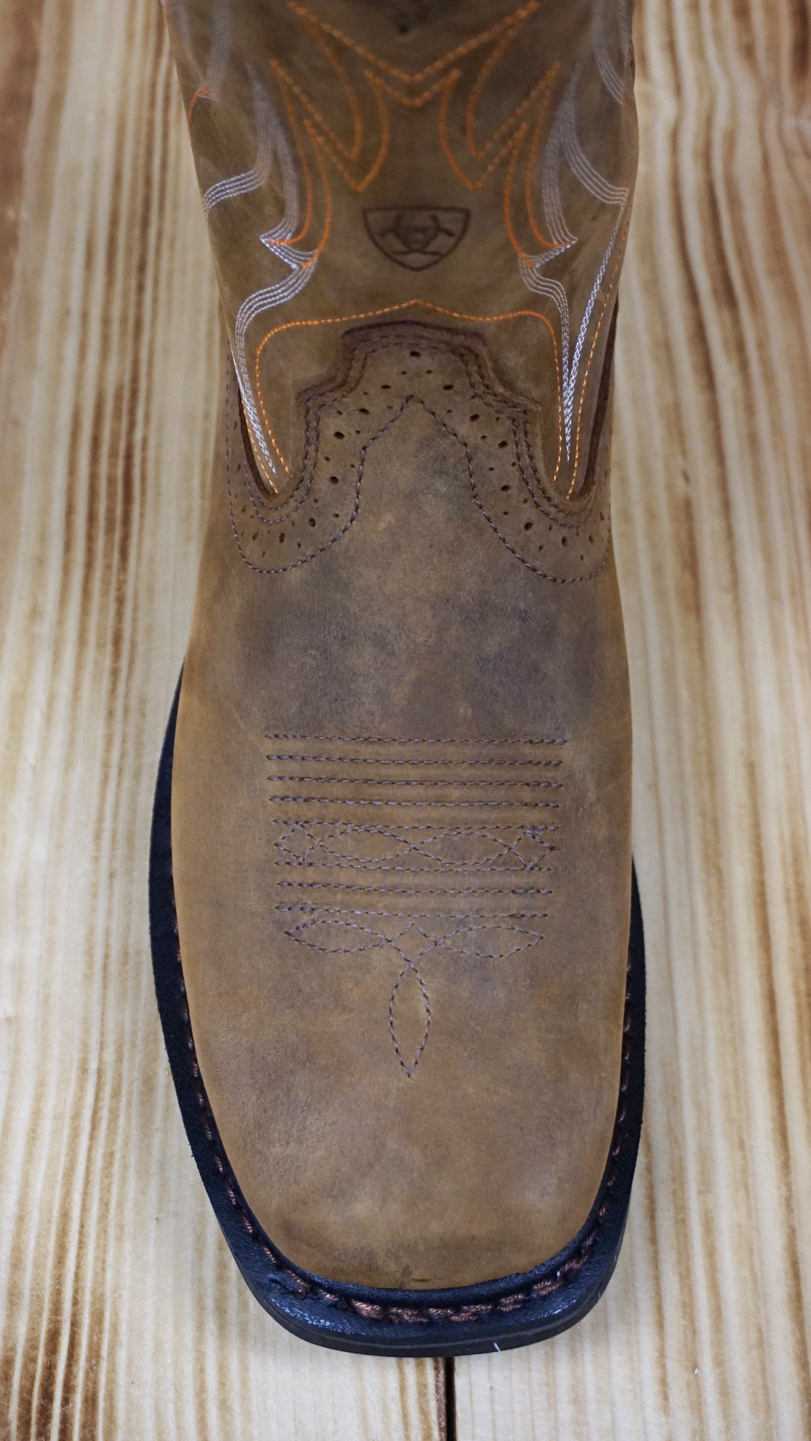 Ariat Men's Sierra Shock Shield H20 Wide Square Toe 10044545 - Distressed Brown