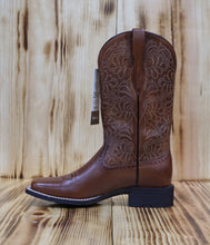 Cargar imagen en el visor de la galería, Ariat Women&#39;s Round Up Remuda Wide Square Toe 19905 - Naturally Rich
