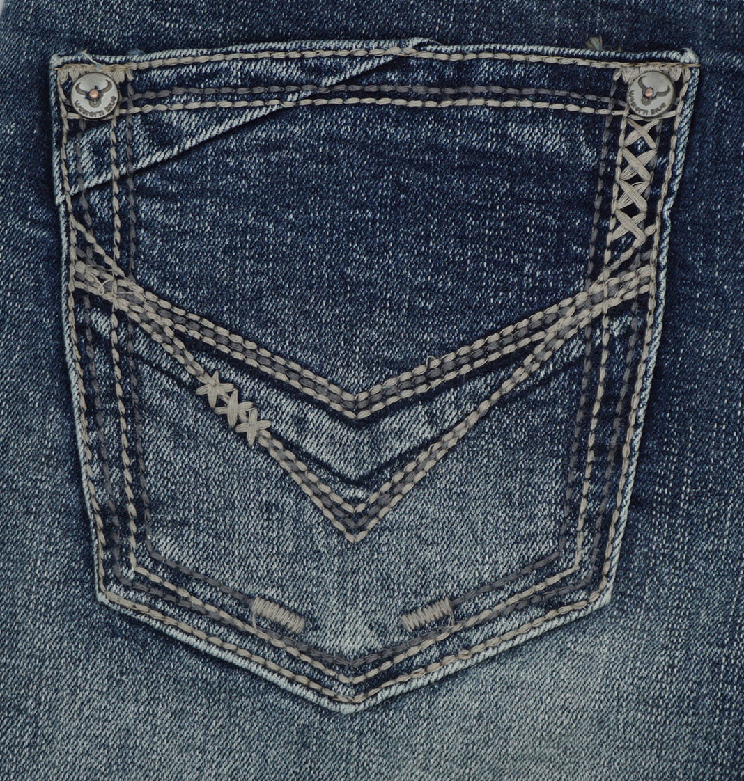 Western Blue Men's Classic Modern Boot Jeans 427