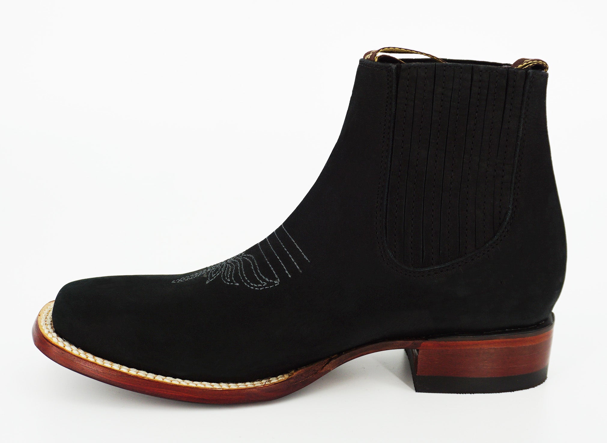 Los Angeles Women's Short Boot 20BM6305 - Nobuck Black