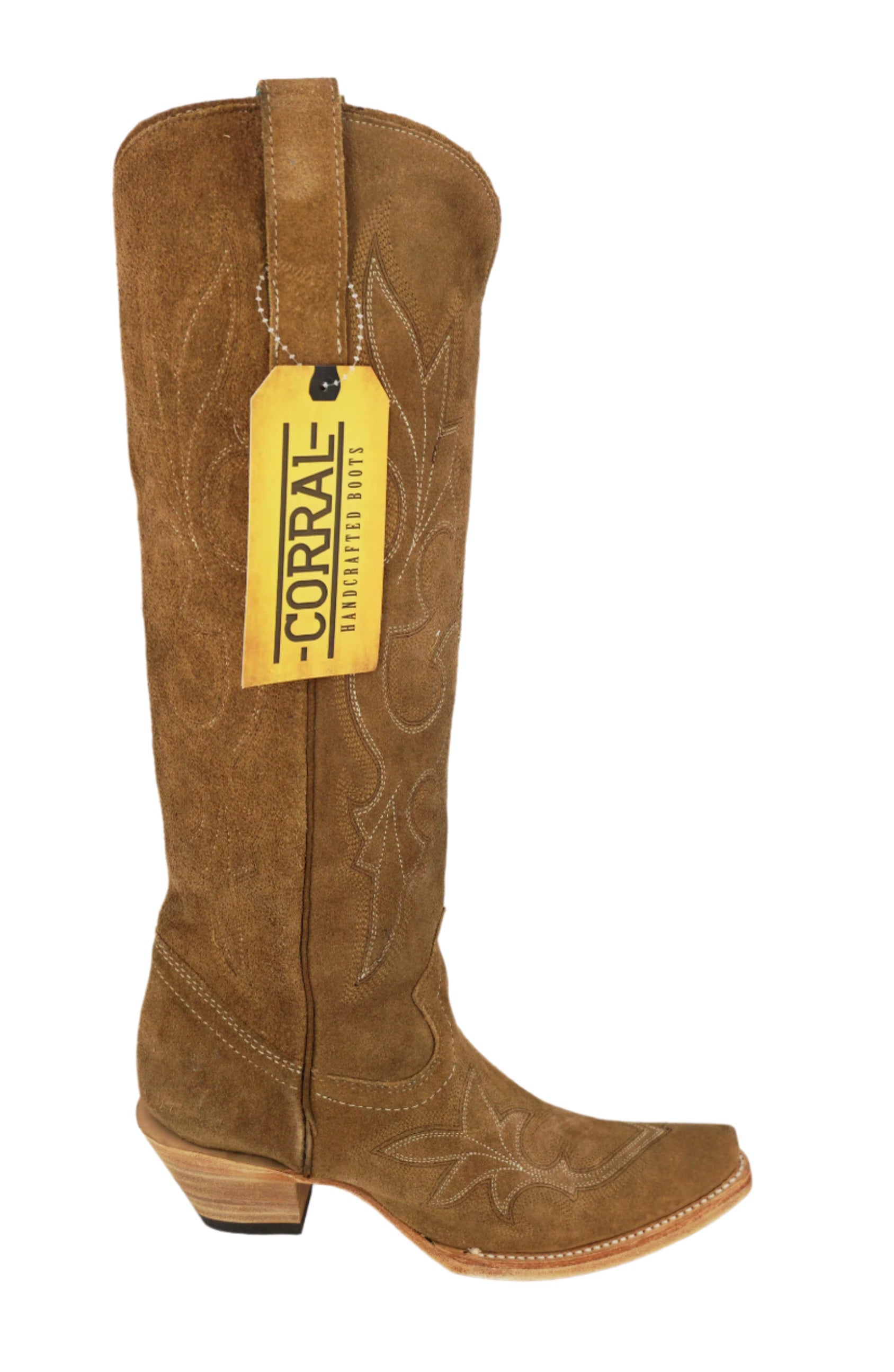 Corral Women's Boot A4438 - Sand Suede