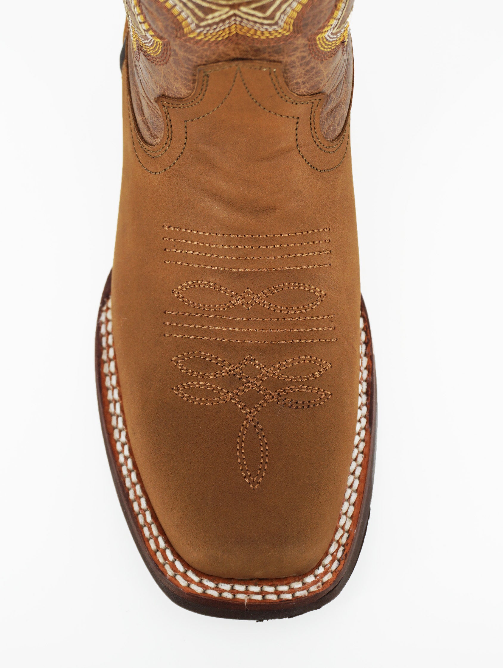 Gold Rush Men's Square Toe Boot AR043 - Crazy Miel