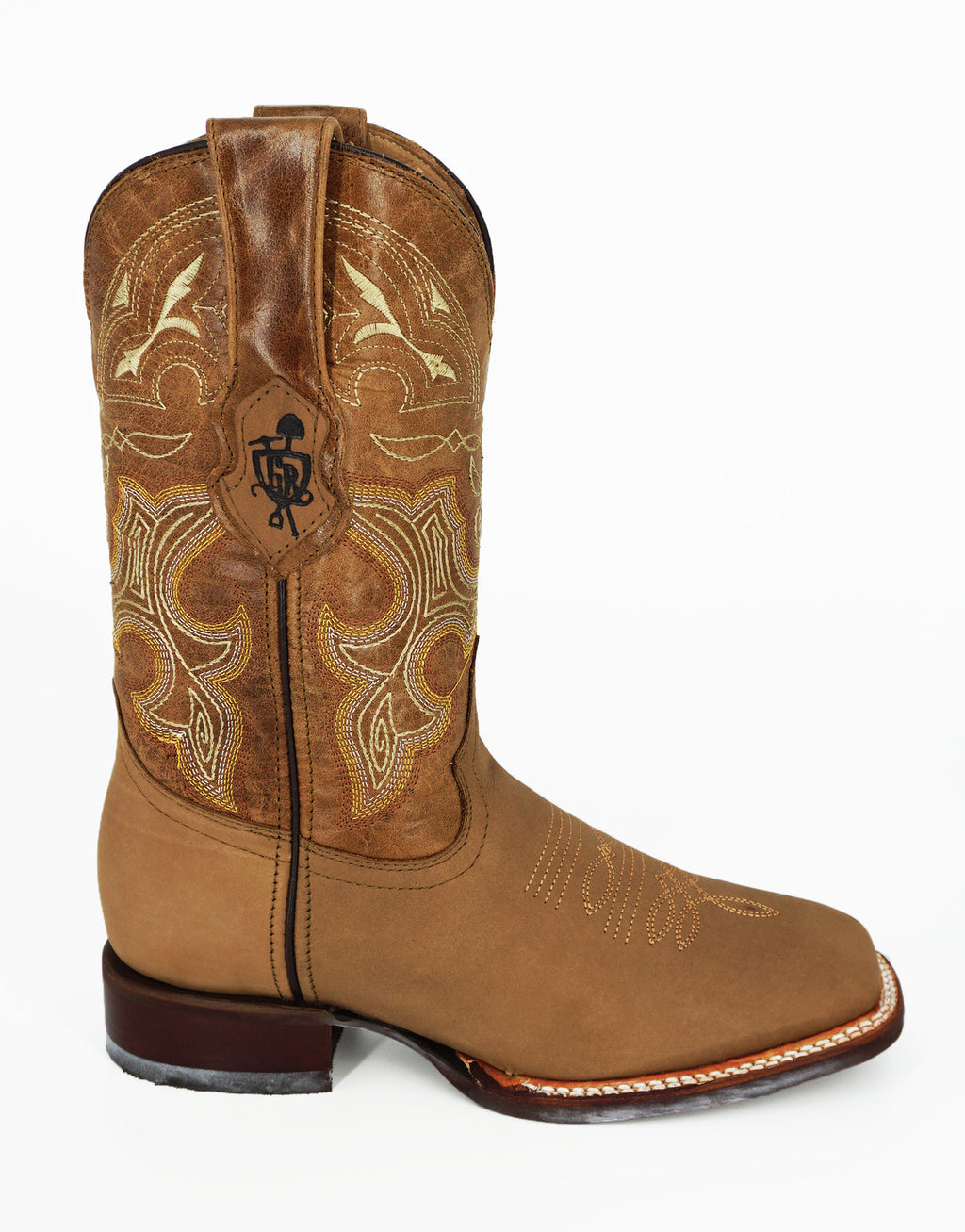 Gold Rush Men's Rodeo Toe DI062 Diamond - Crazy Tan