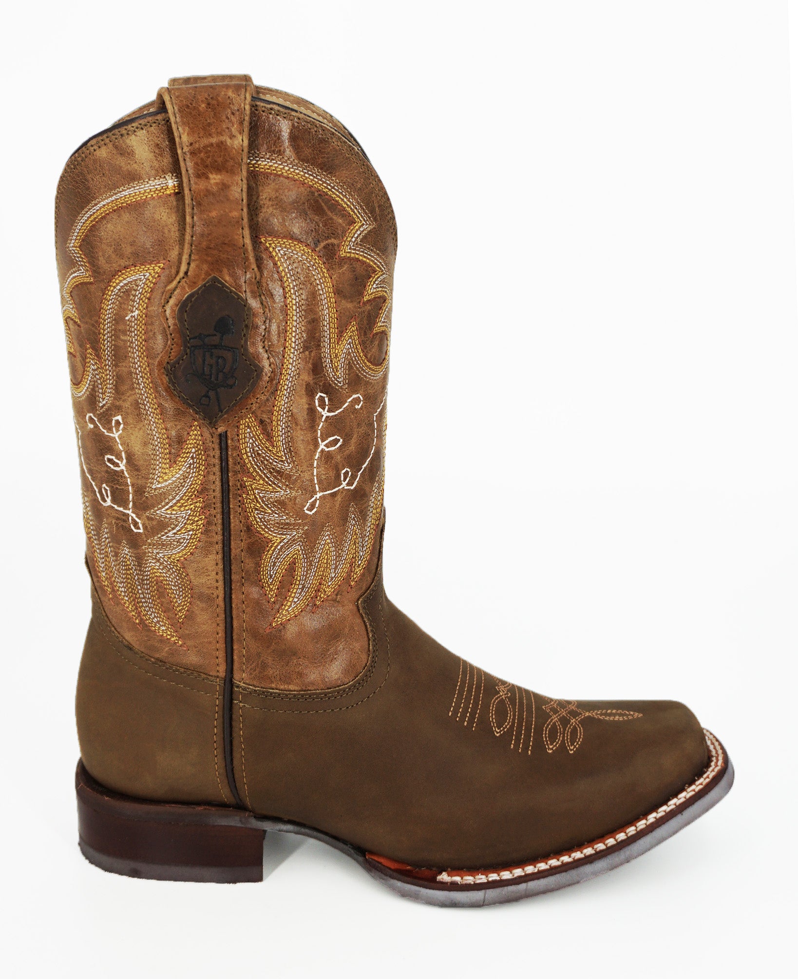 Gold Rush Men's Boot AR044 - Crazy Tabaco