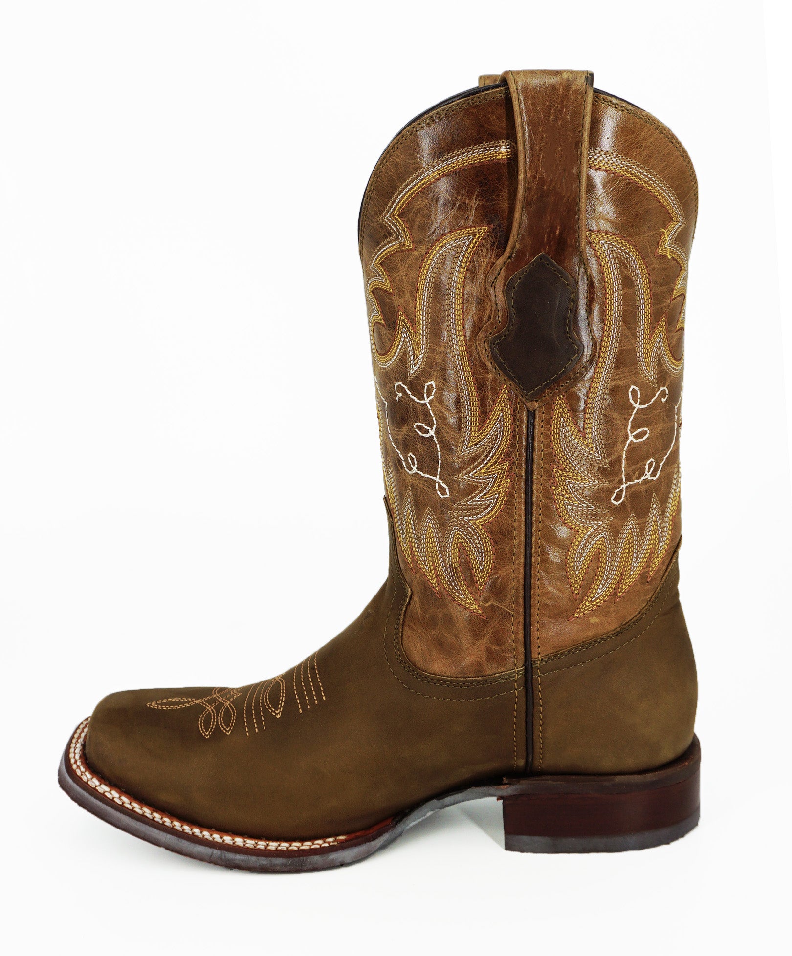 Gold Rush Men's Boot AR044 - Crazy Tabaco