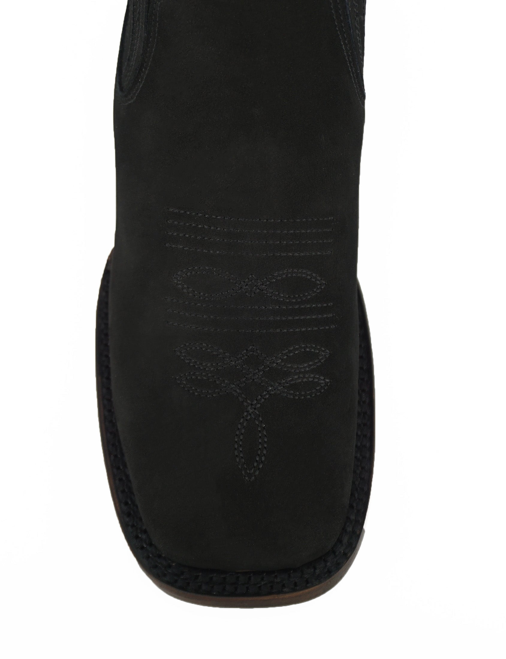 Gold Rush Men's Short Boot IST143C or 1S0143- Nobuck Negro