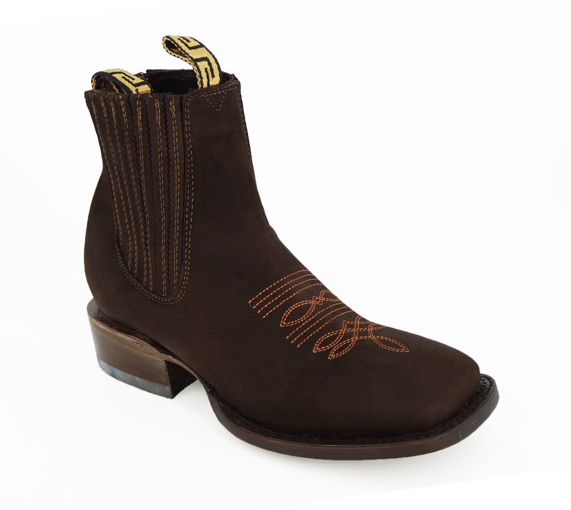 Gold Rush Men's Short Boot IST151C - Nobuck Cafe