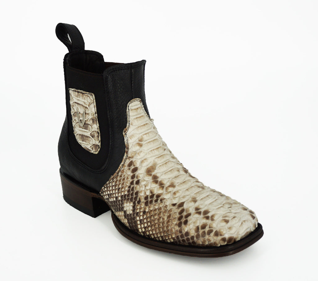 Vestigium Short Boot 82BN5749 Python - Nobuck Natural