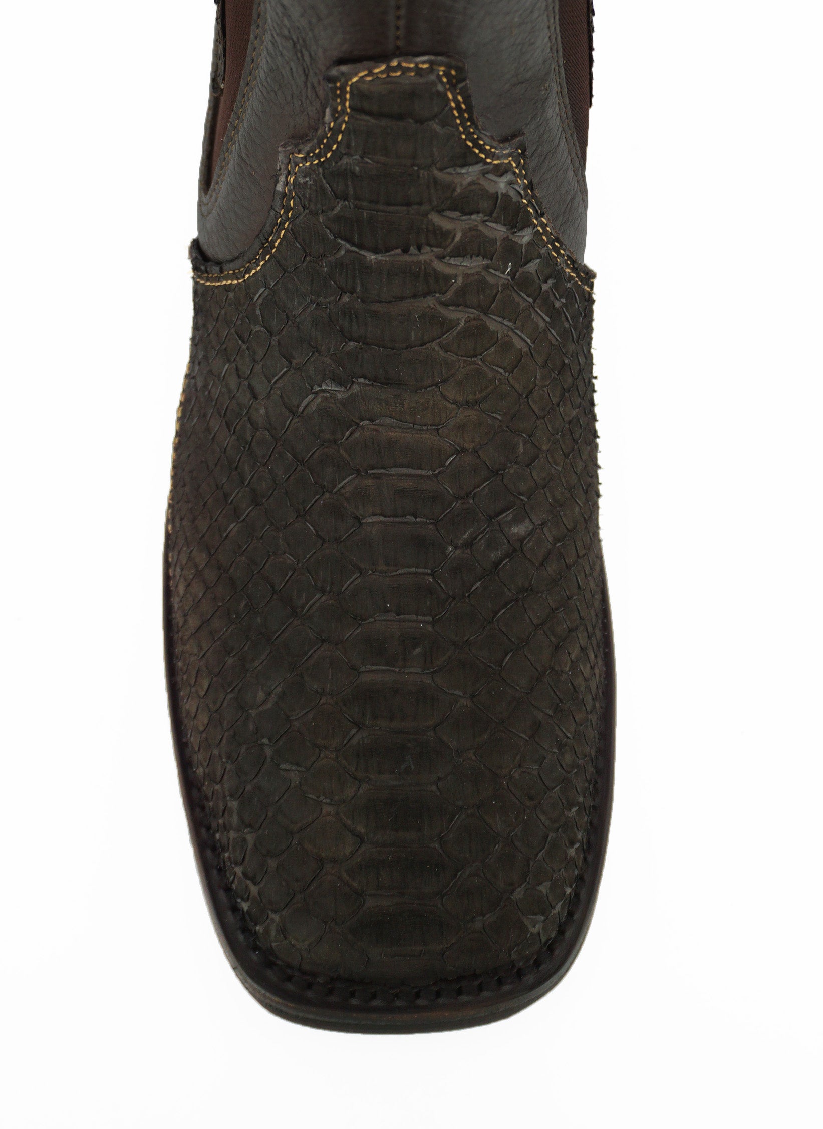 Vestigium Short Boot 82BN5707 Python - Nobuck Brown