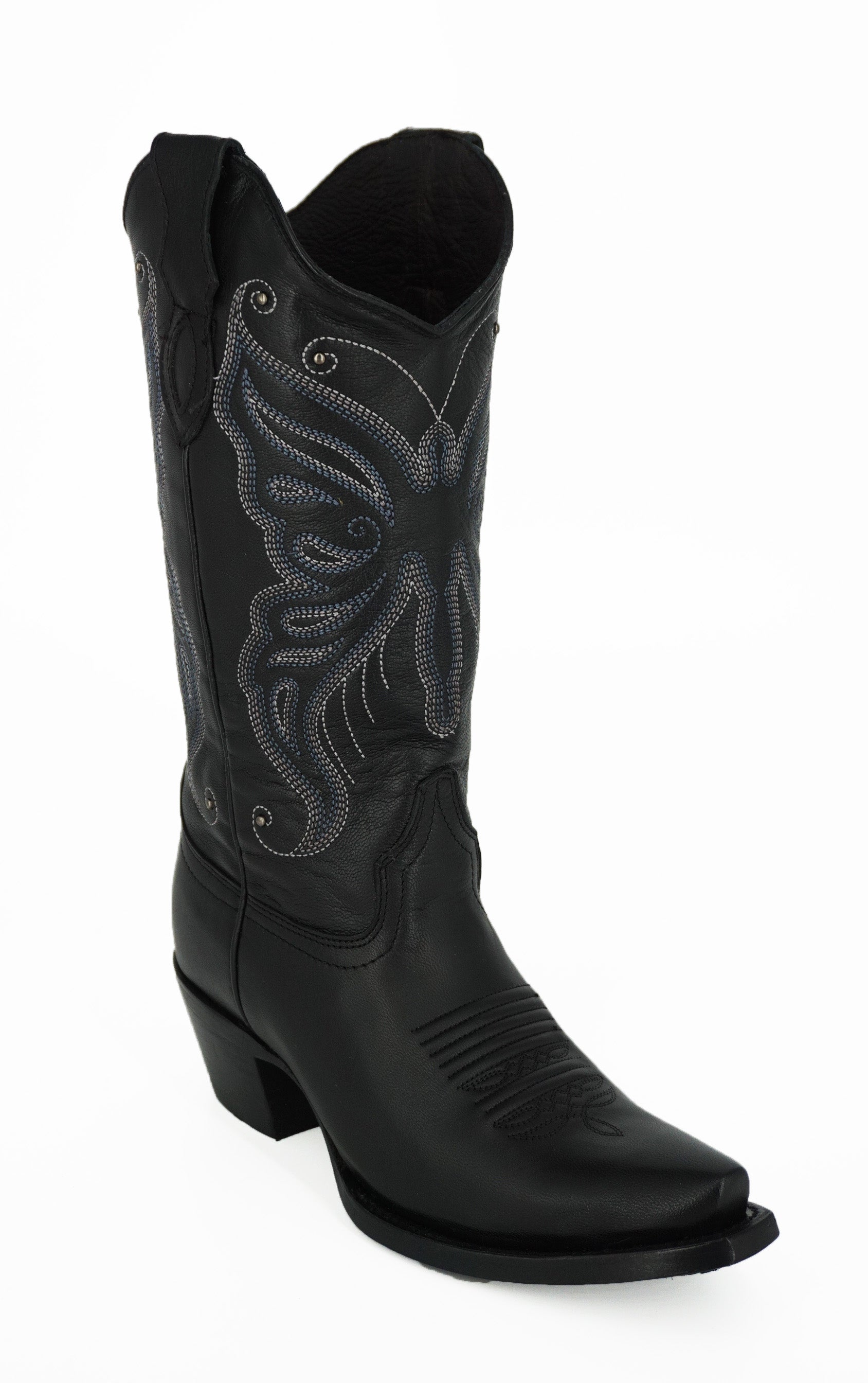 Vestigium Women's Black Snip Toe 7BV341905