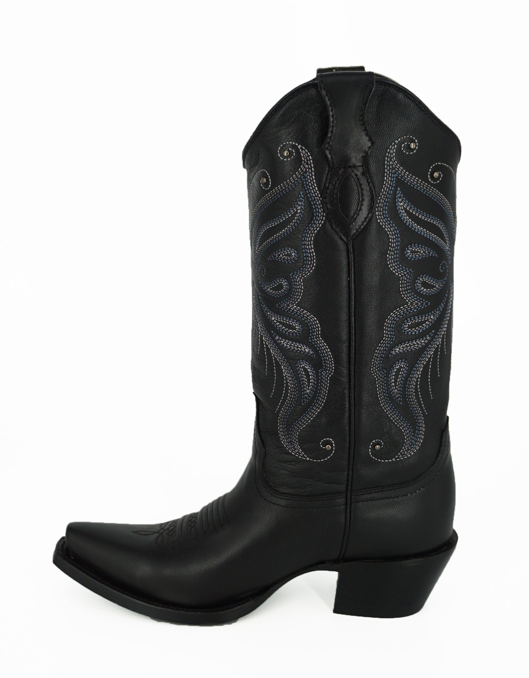 Vestigium Women's Black Snip Toe 7BV341905