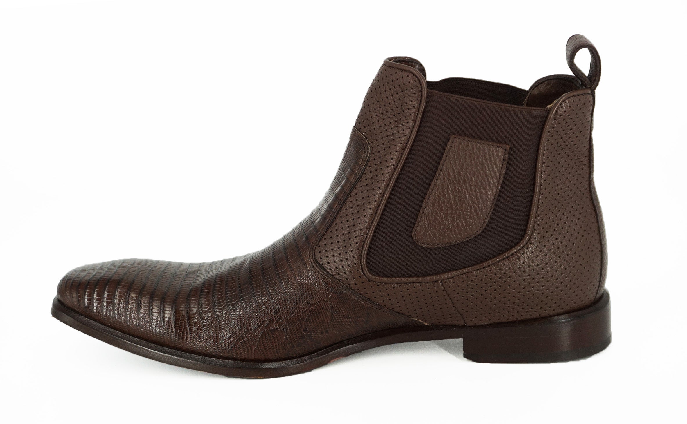 Vestigium Chelsea Boot Lizard BV010707 - Brown