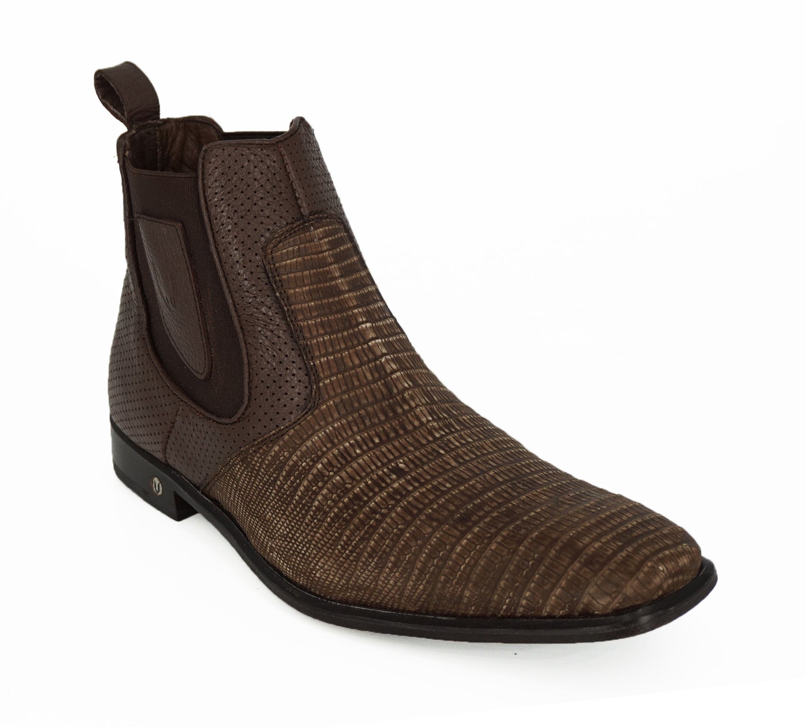 Vestigium Chelsea Boot Lizard BV010735 - Sanded Brown
