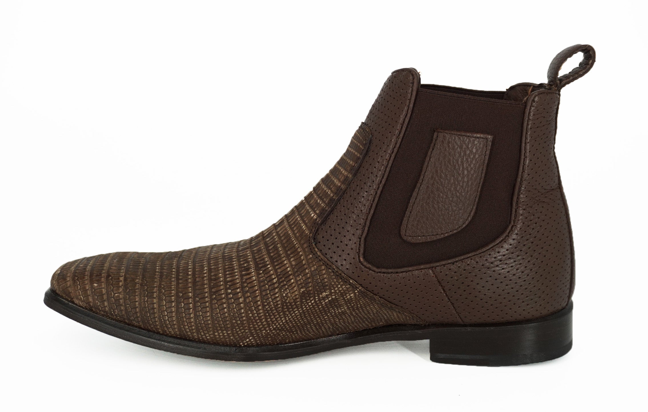 Vestigium Chelsea Boot Lizard BV010735 - Sanded Brown