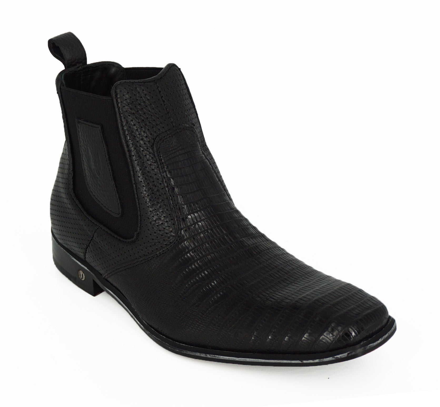 Vestigium Chelsea Boot Lizard BV010705 - Black