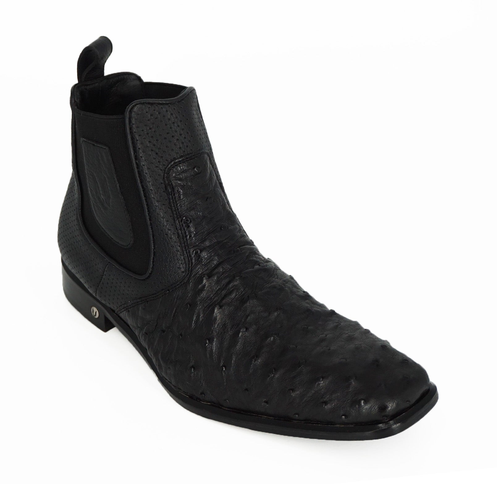 Vestigium Chelsea Boot Ostrich BV010305 - Black