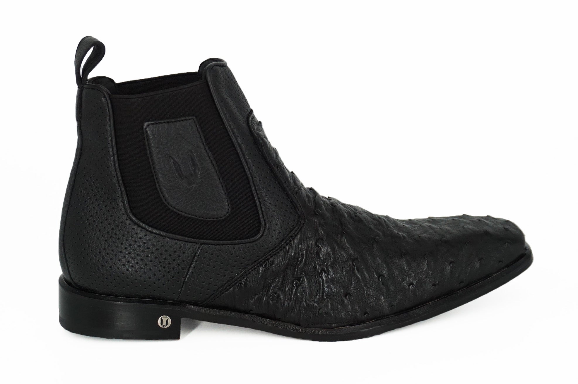 Vestigium Chelsea Boot Ostrich BV010305 - Black