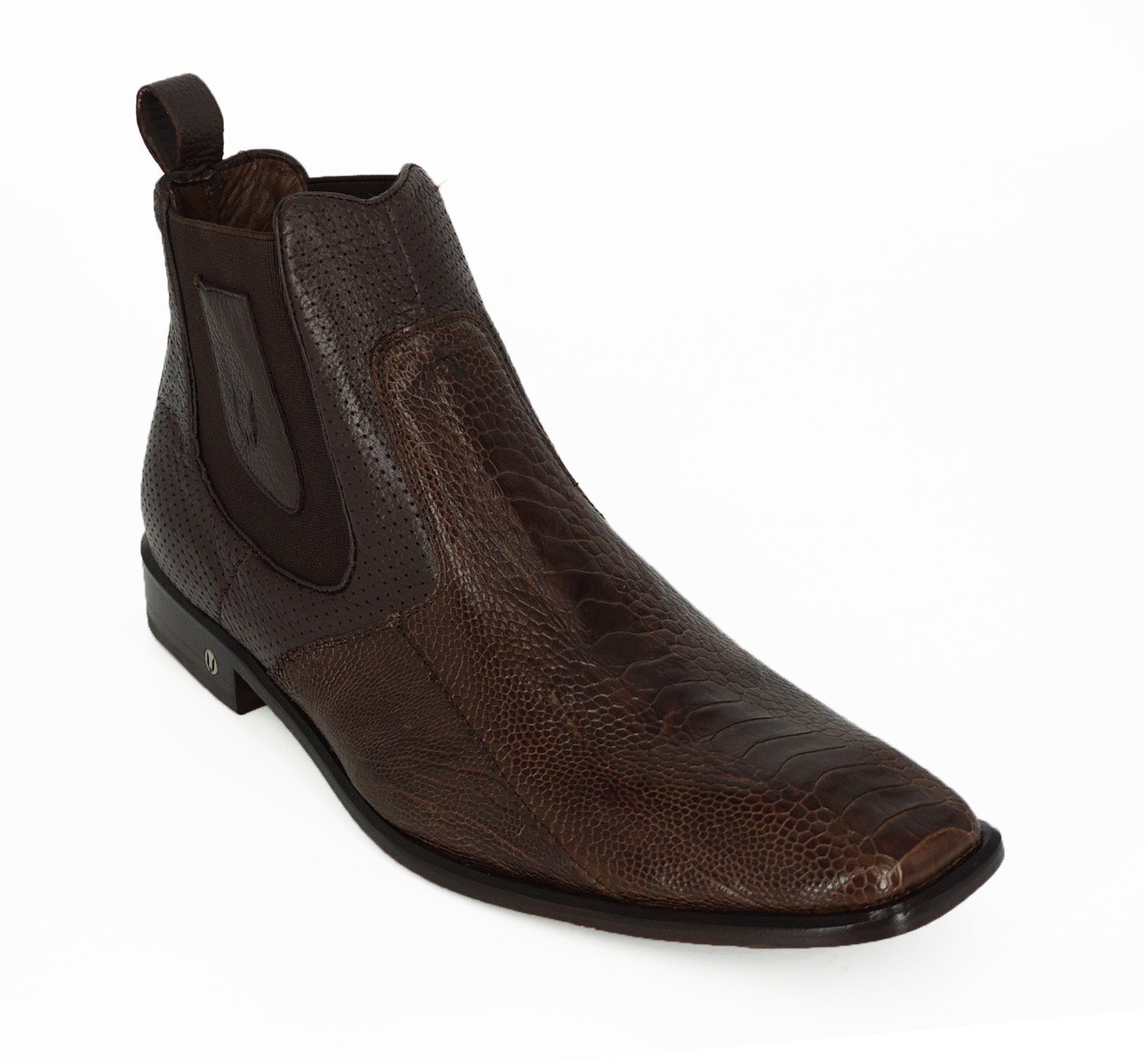 Vestigium Chelsea Boot Ostrich Leg BV010507 - Brown