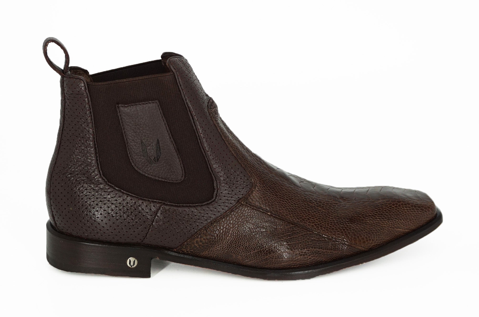 Vestigium Chelsea Boot Ostrich Leg BV010507 - Brown