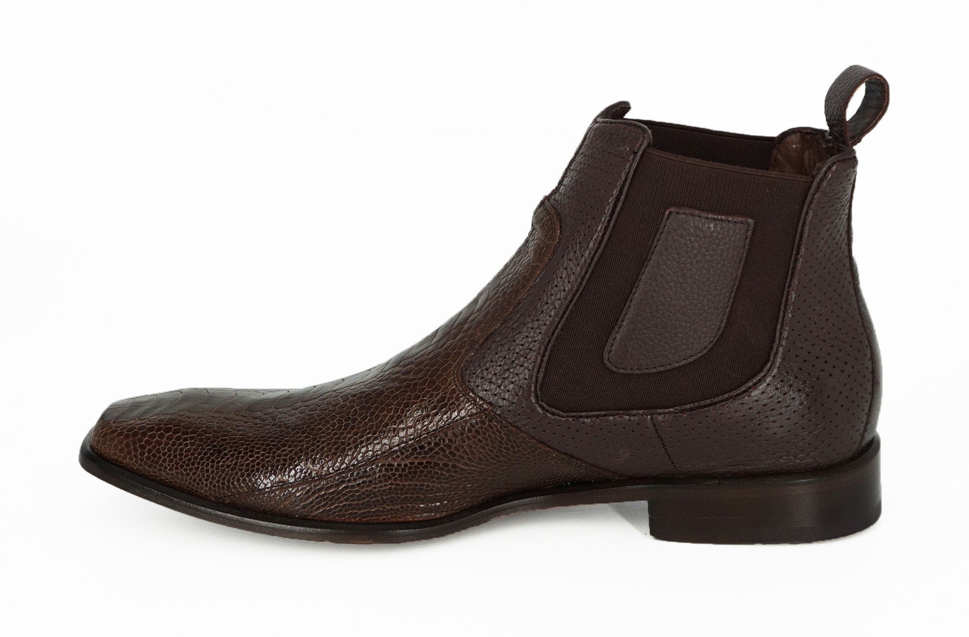 Vestigium Chelsea Boot Ostrich Leg BV010507 - Brown