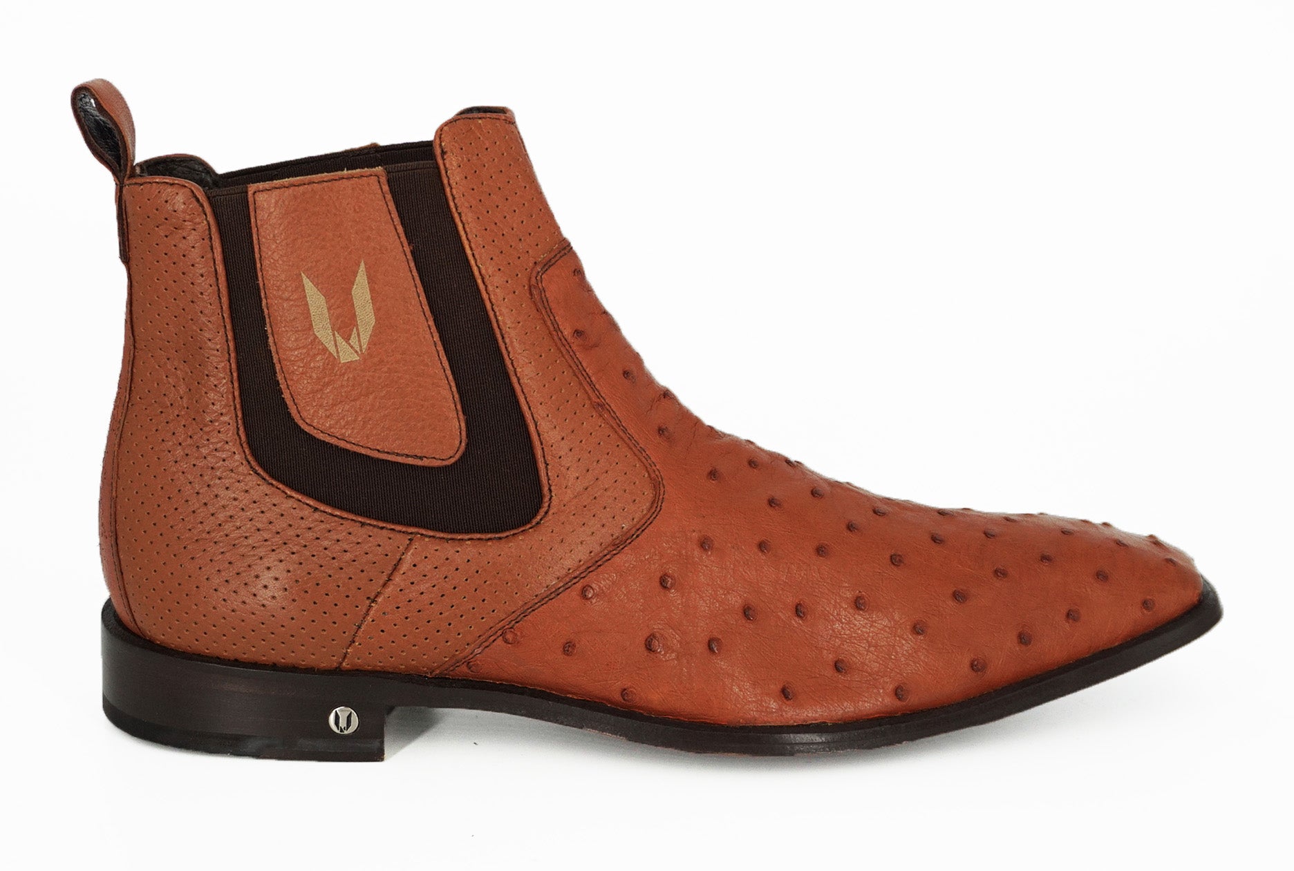 Vestigium Chelsea Boot Ostrich BV010303 - Cognac