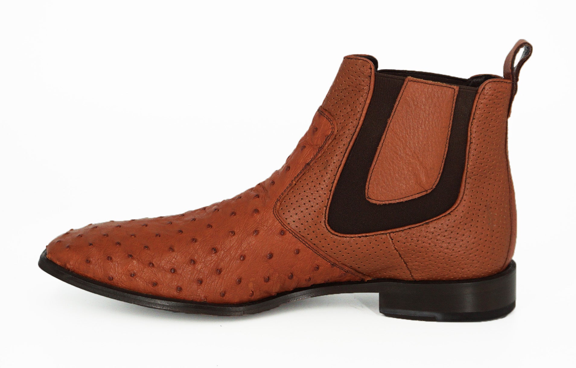 Vestigium Chelsea Boot Ostrich BV010303 - Cognac