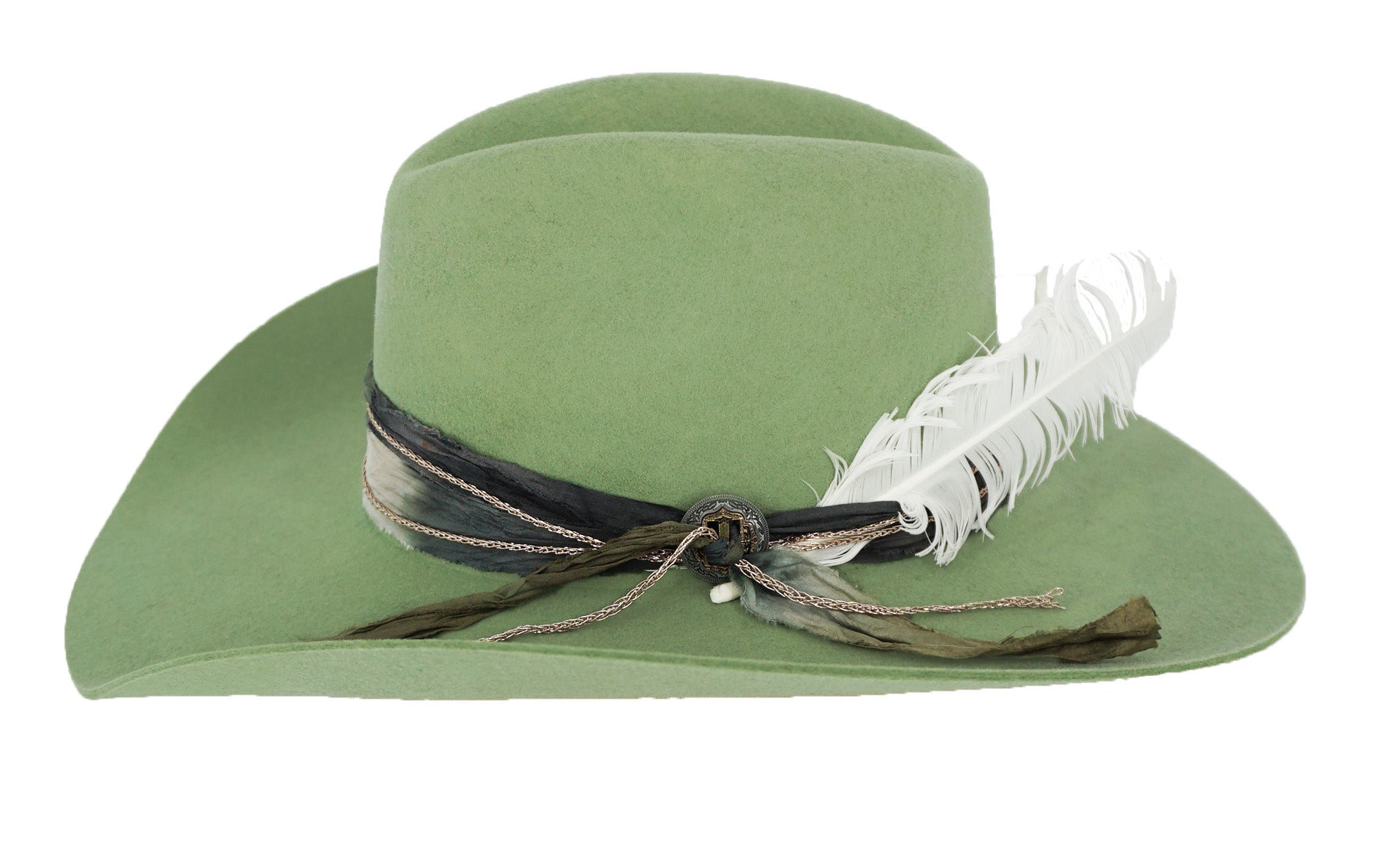 Stetson "Lauren Hill" Wool Hat - Eucalyptus