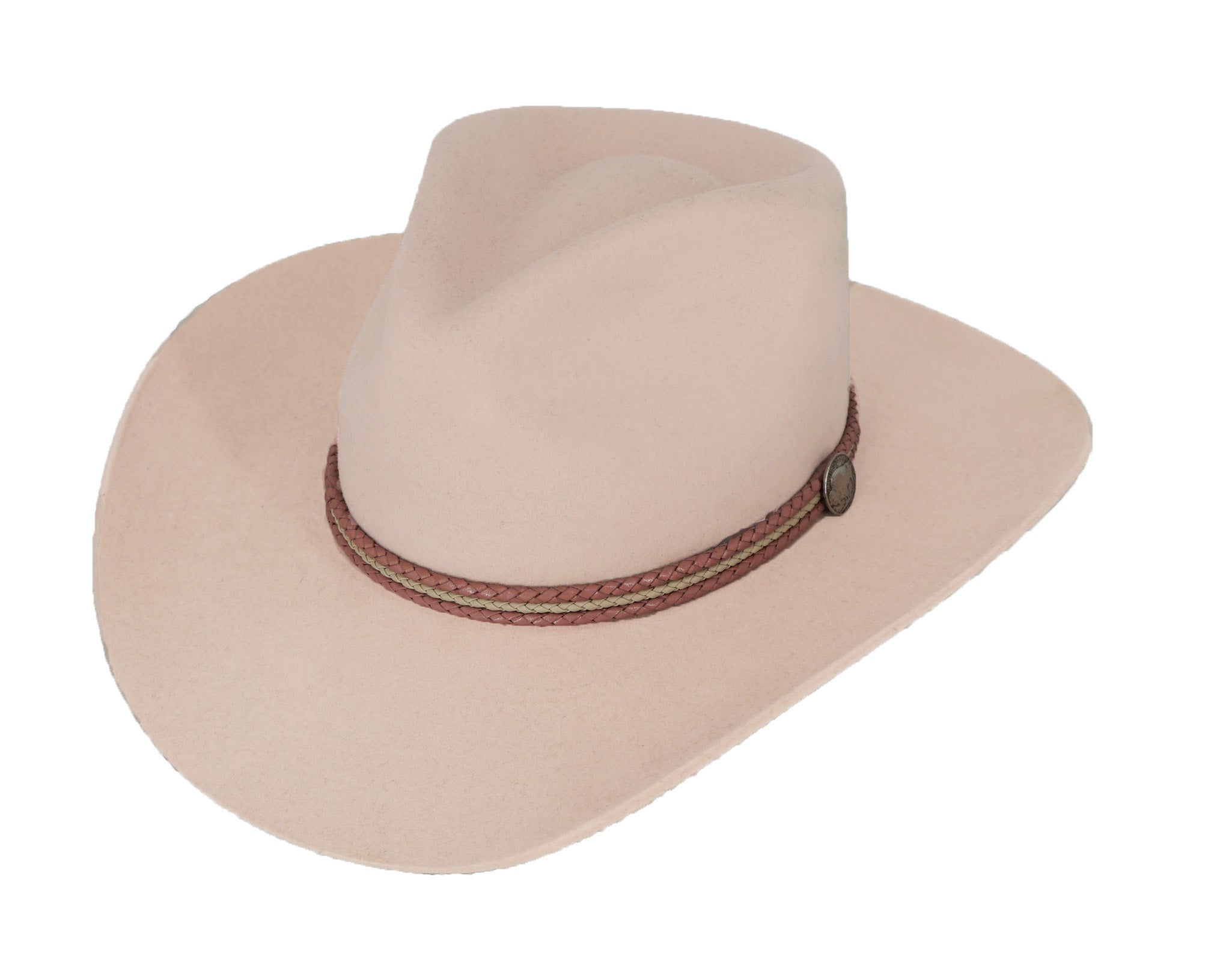 Stetson "Woodrow" Wool Hat - Powder Pink