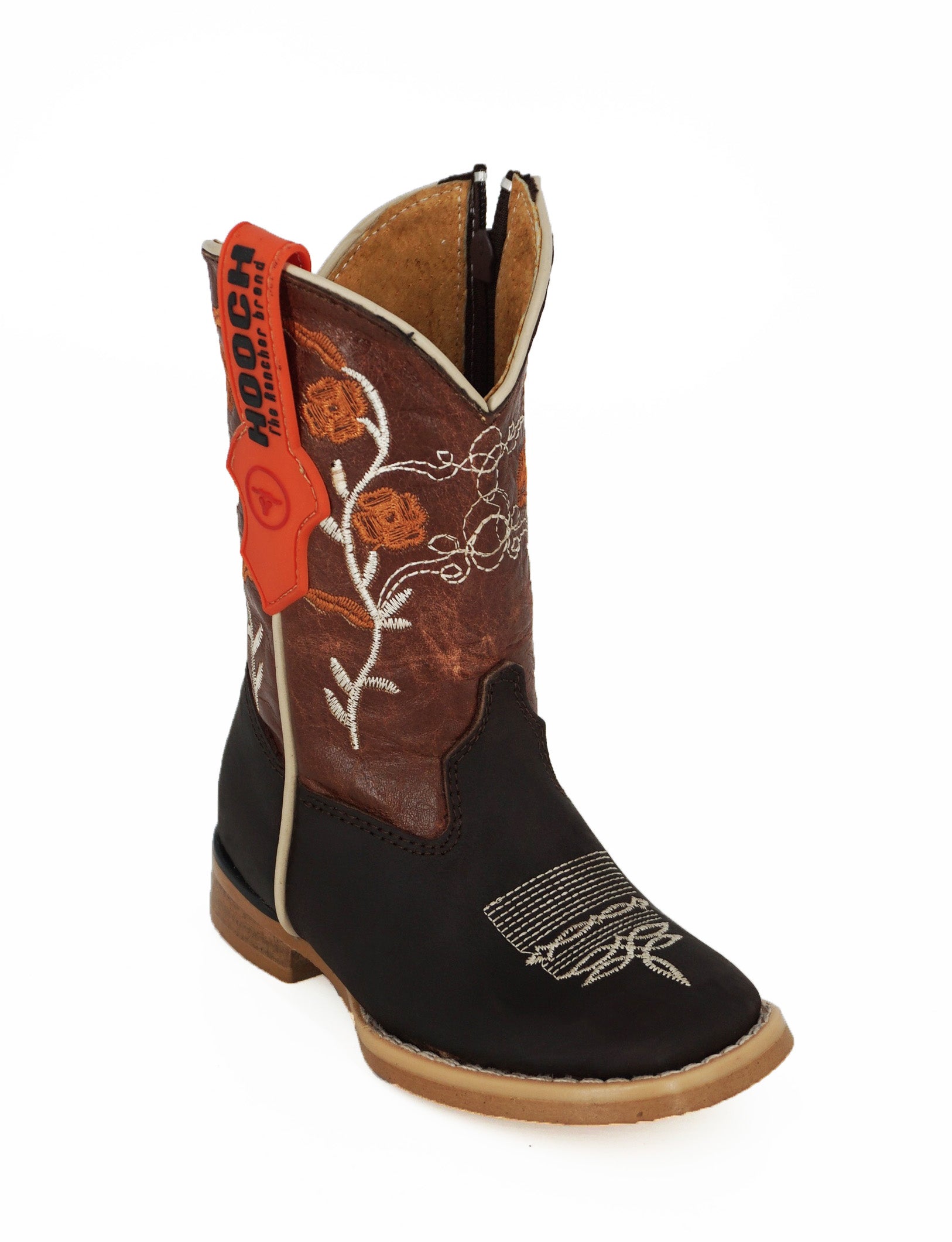 Hooch Kids Boot B3500 Chinela Tubo Shedron - Cafe