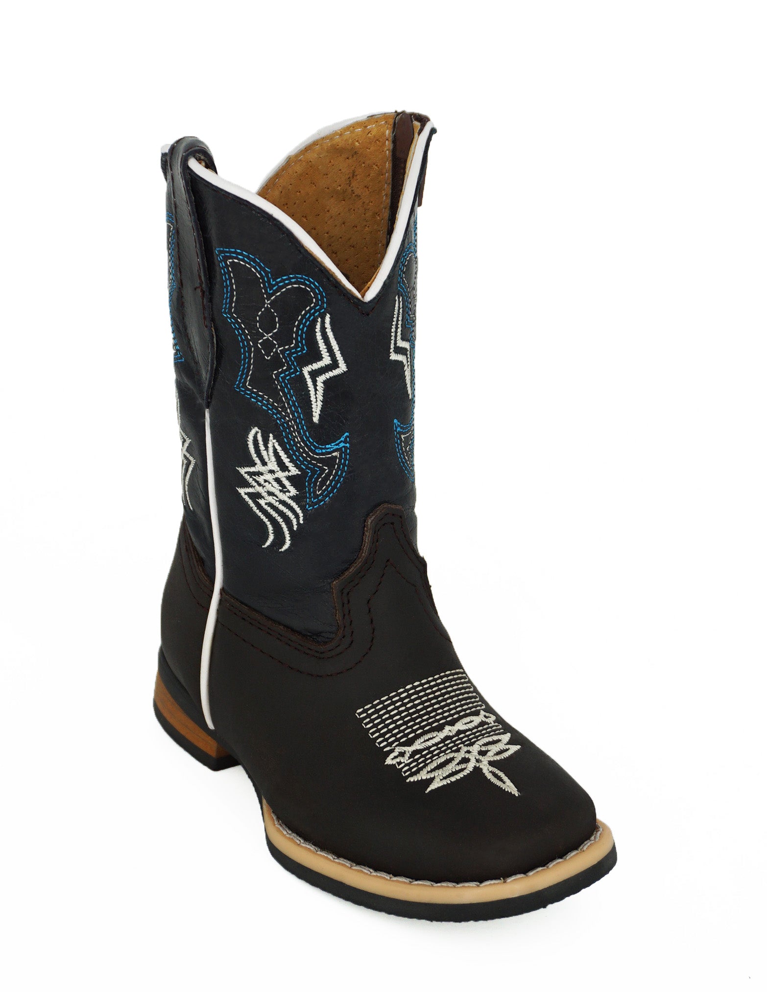 Hooch Kids Boot H324294B Chinela Tubo Azul Marino - Cafe