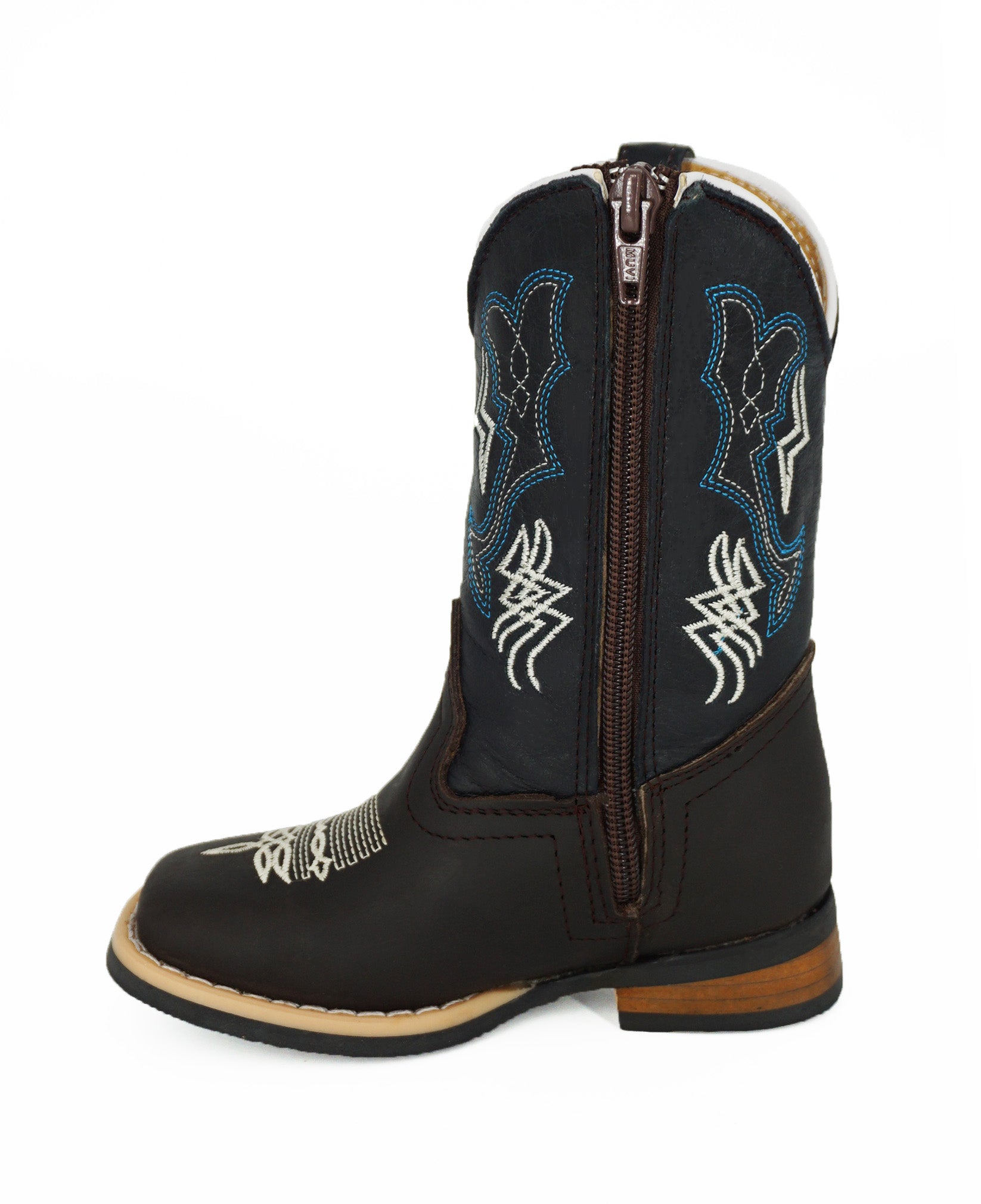 Hooch Kids Boot H324294B Chinela Tubo Azul Marino - Cafe
