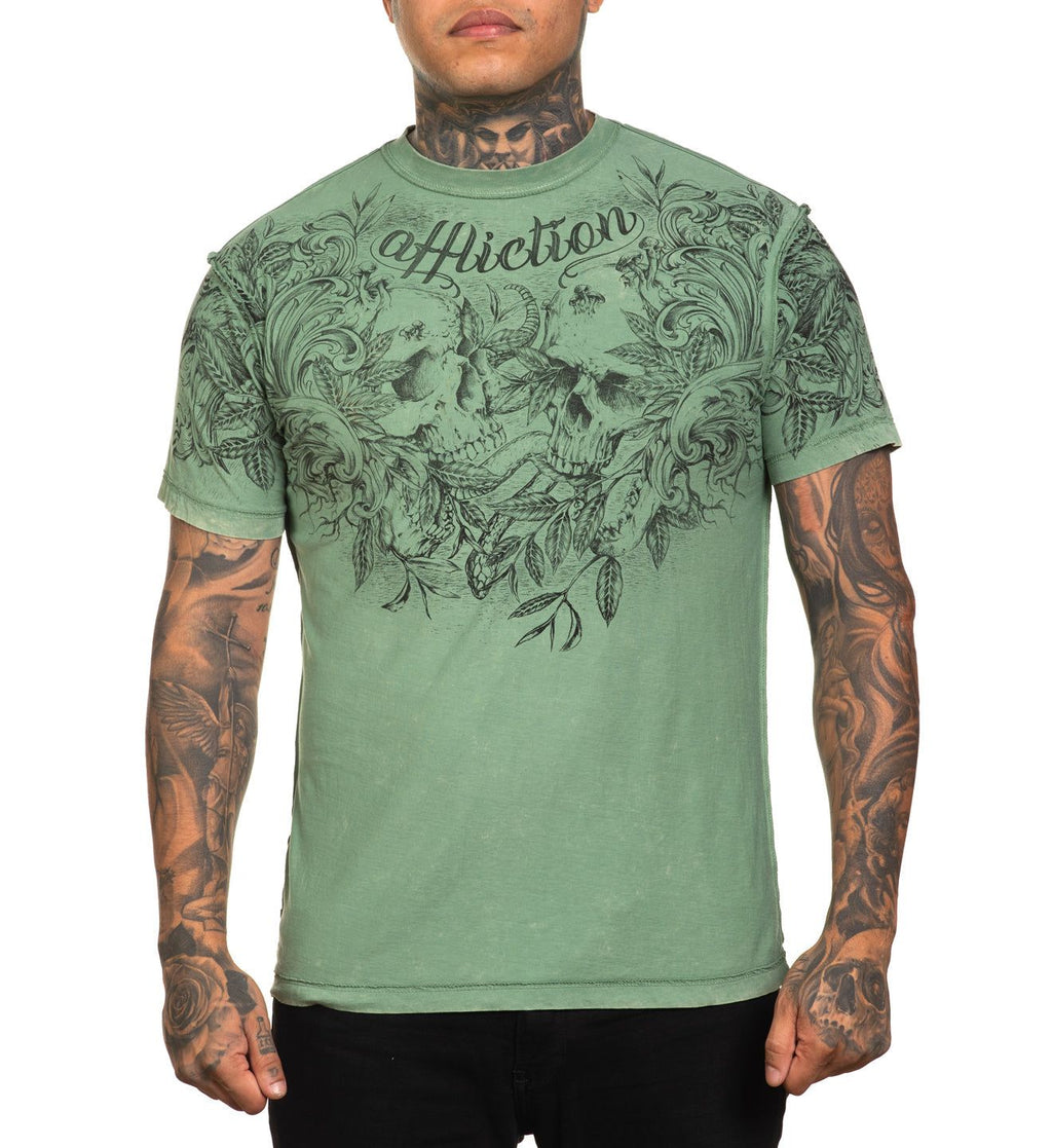 Affliction Dakota Fire Reversible T-Shirt