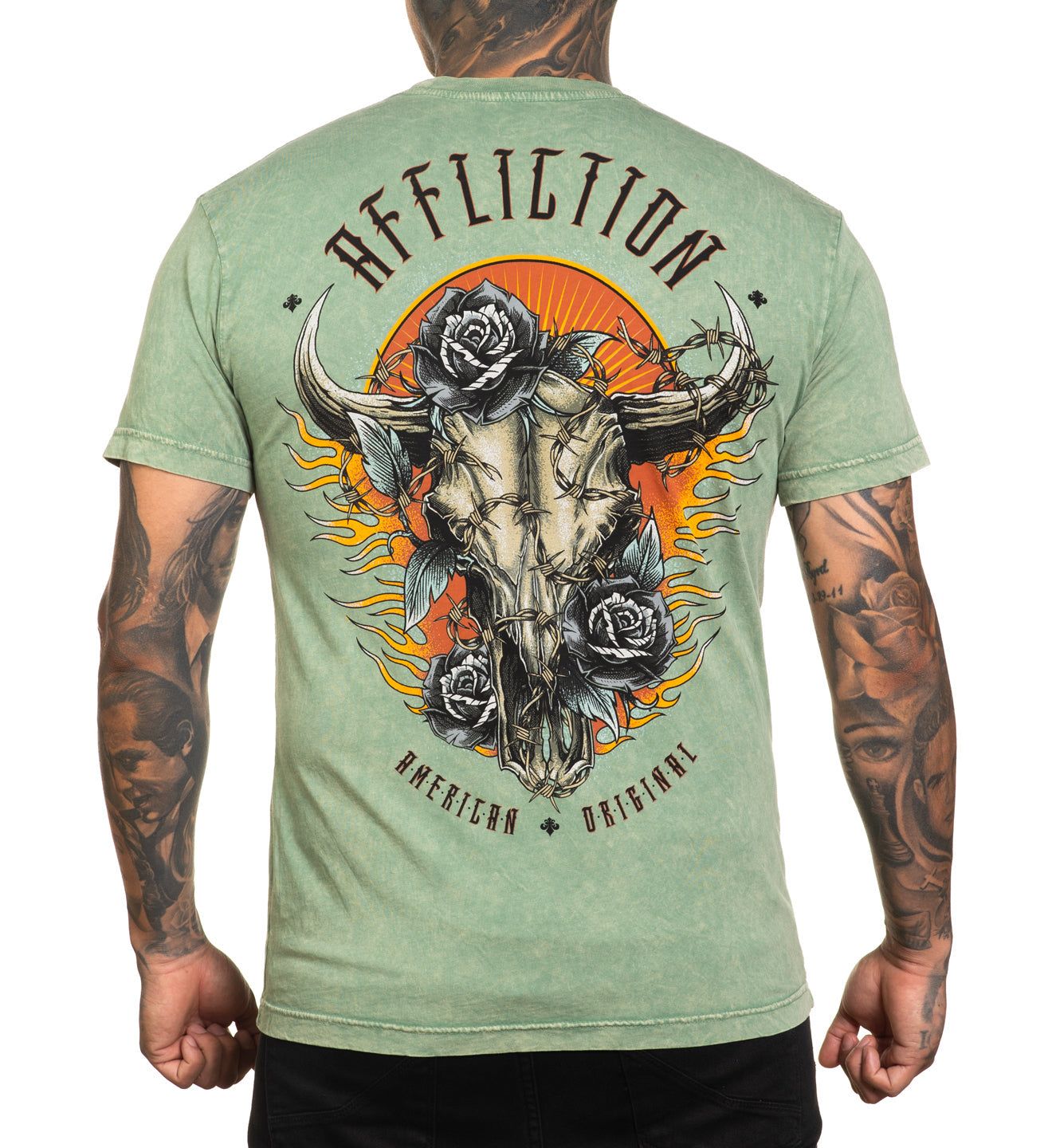 Affliction Dakota Fire Reversible T-Shirt A26339