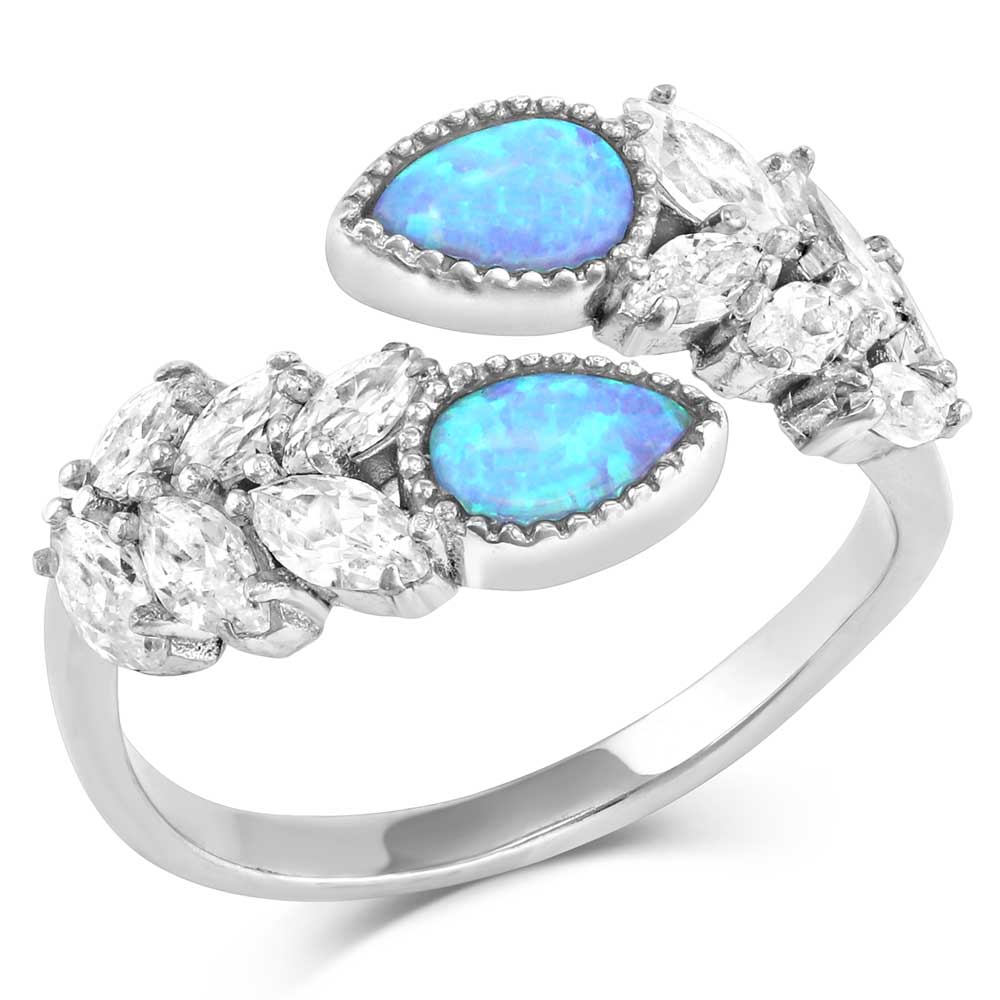 Montana Mystic Falls Opal Crystal Ring RG5362