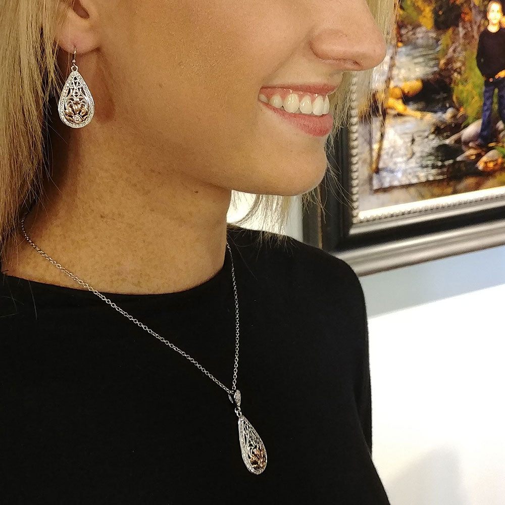 Montana Gates of the Mountains Wildflowers Earrings ER3941