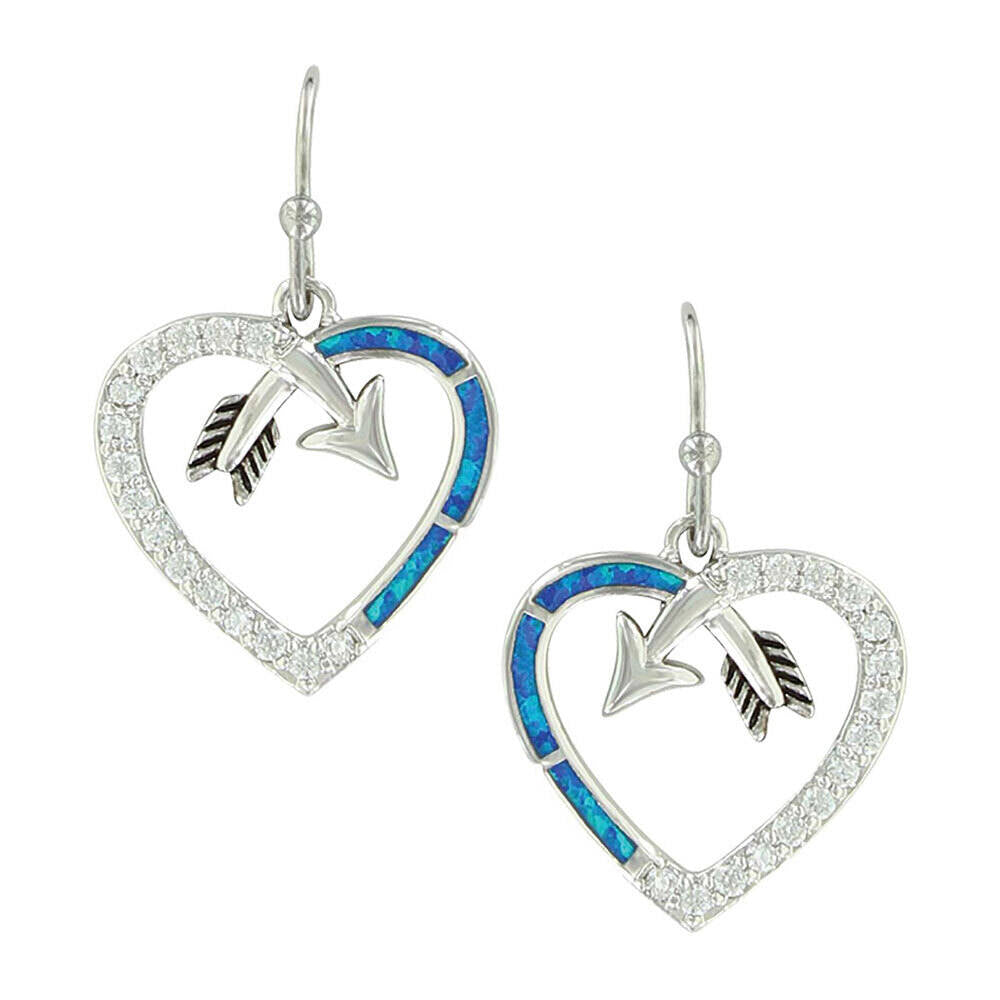 Montana Follow Your Arrow Opal Heart Earrings ER3949