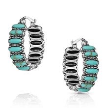 Cargar imagen en el visor de la galería, Montana Turquoise Run Earrings ER4772
