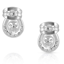 Cargar imagen en el visor de la galería, Montana Cradled Sparkle Stud Earrings ER4893
