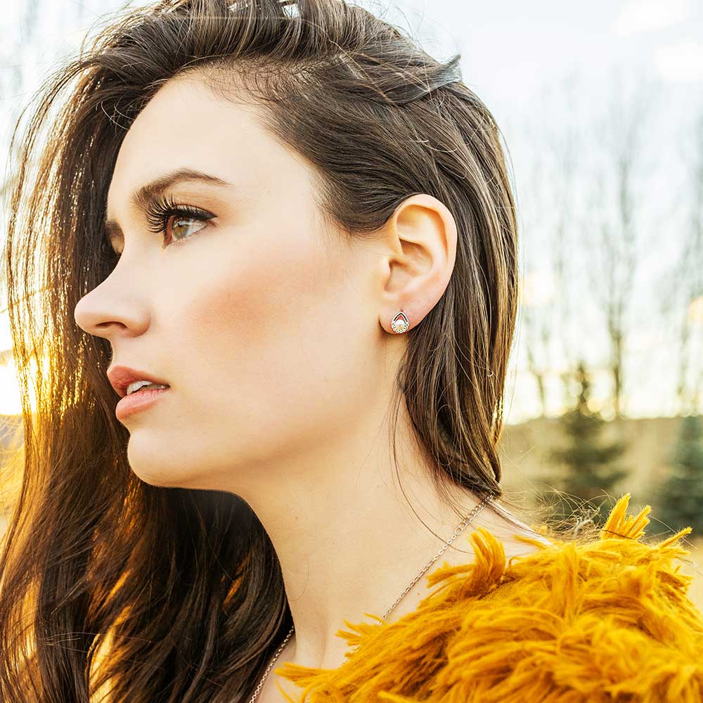 Montana Cradled Sparkle Stud Earrings ER4893