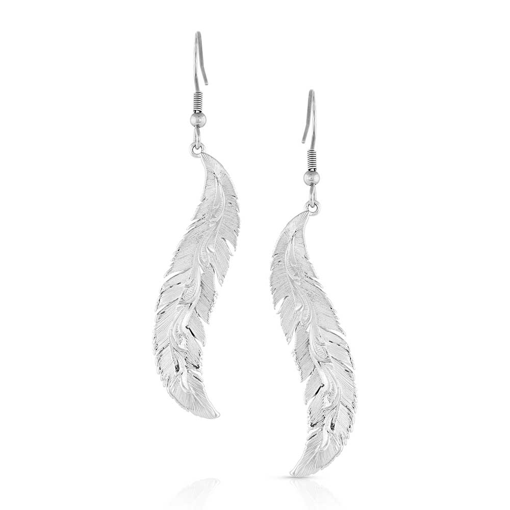 Montana Breaking Trail Feather Earrings ER5194