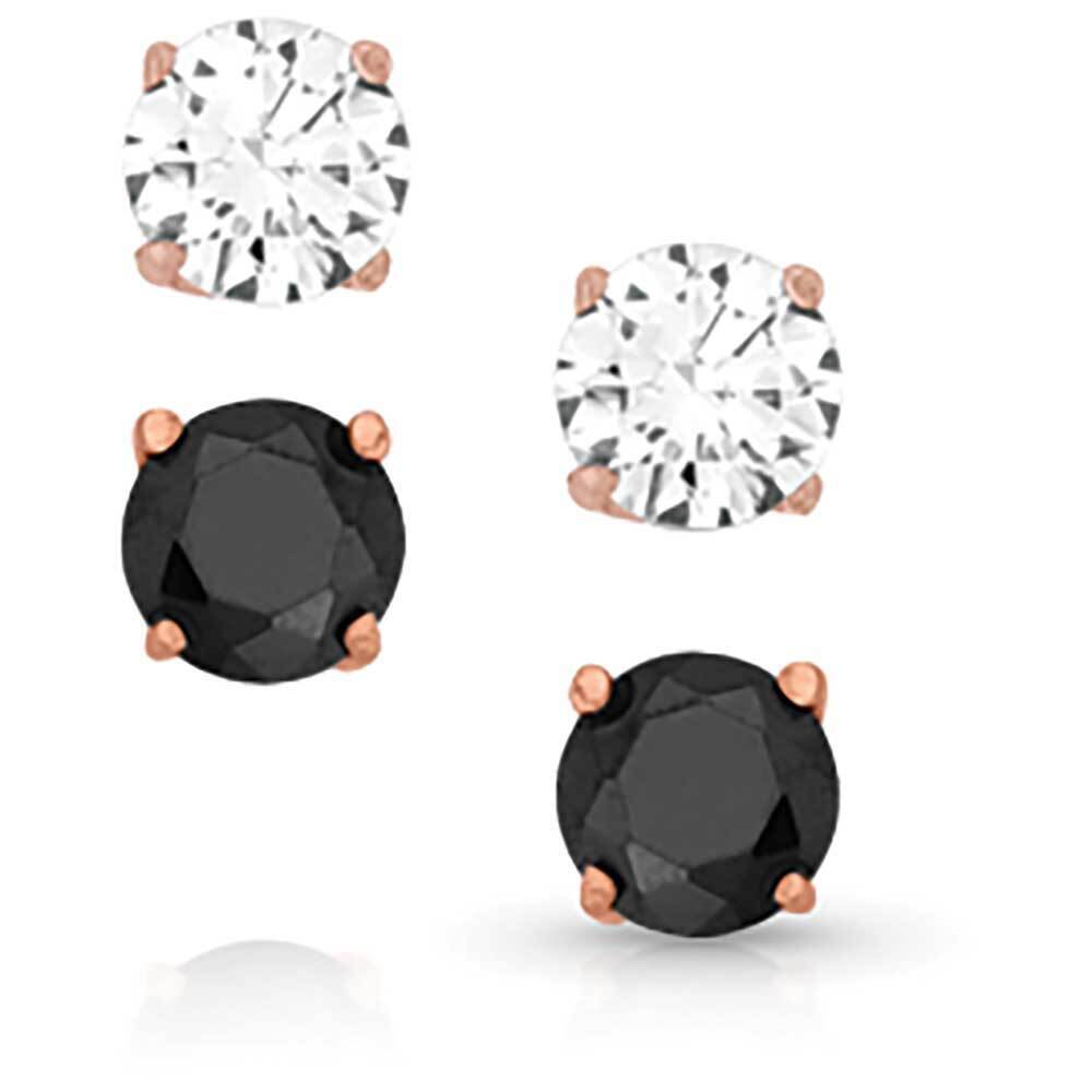 Montana Opposites Attract Double Crystal Post Earring Set ER5647