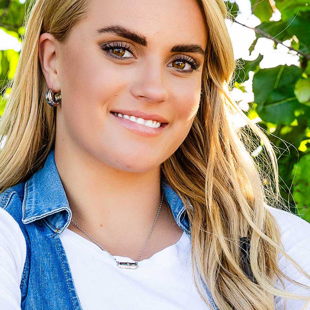 Montana Western Mosaic Hoop Earrings ER5690