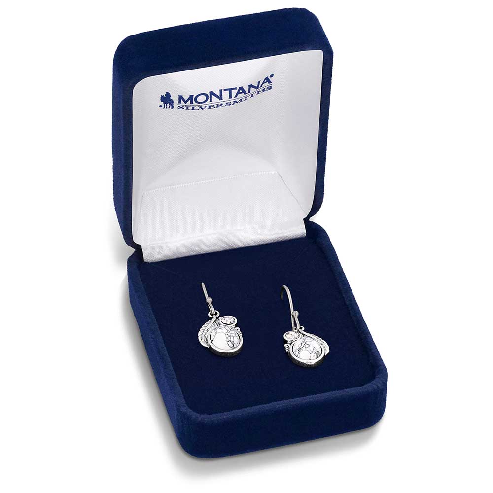 Montana Sparkling Halo Earrings ER6101