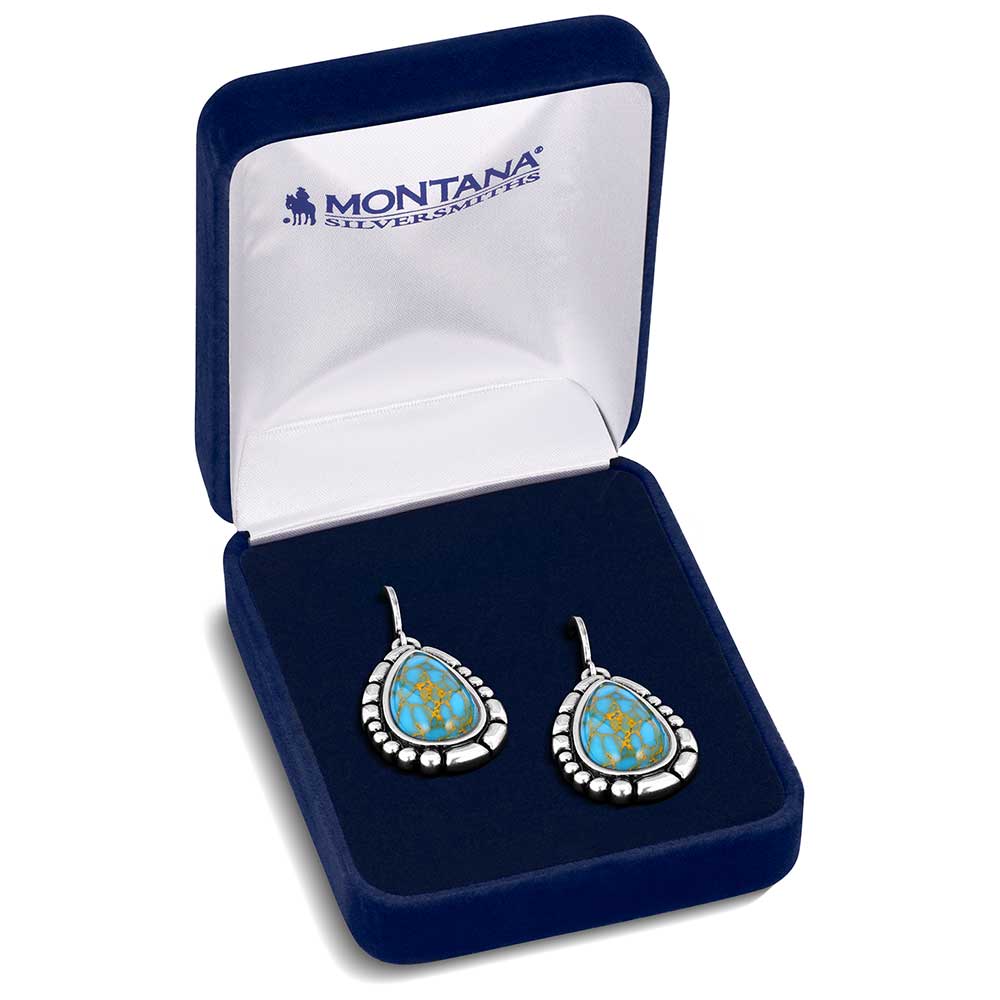 Montana Prickly Pear Turquoise Earrings ER6126