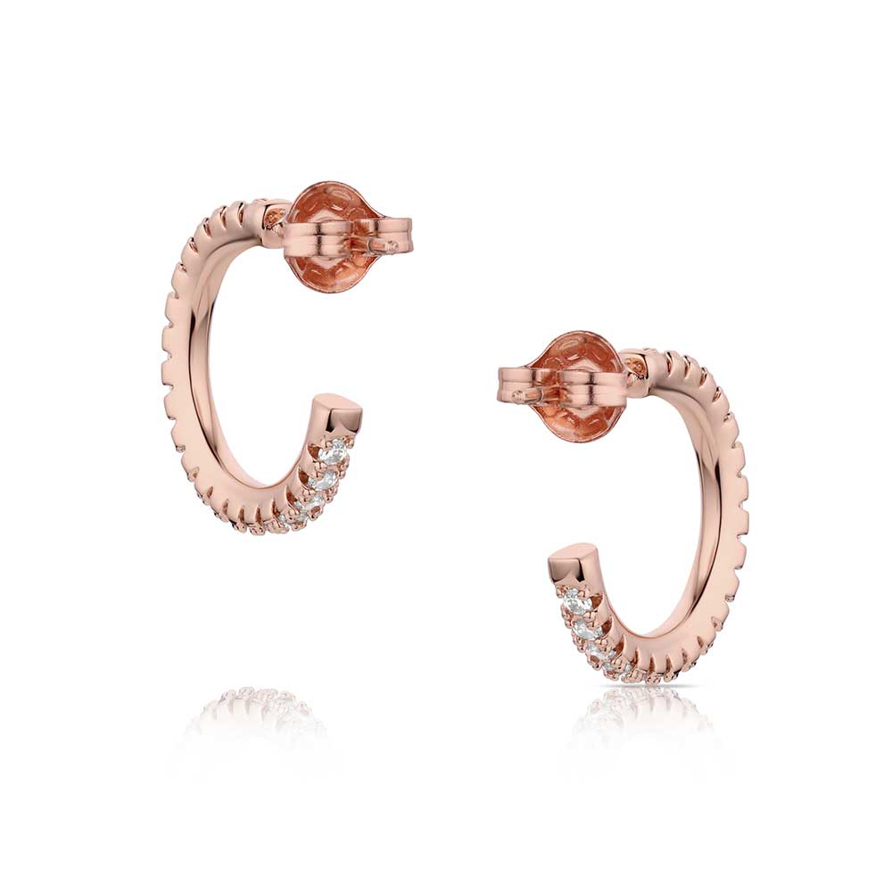 Montana Everything is Rosy Hoop Earrings ER6212